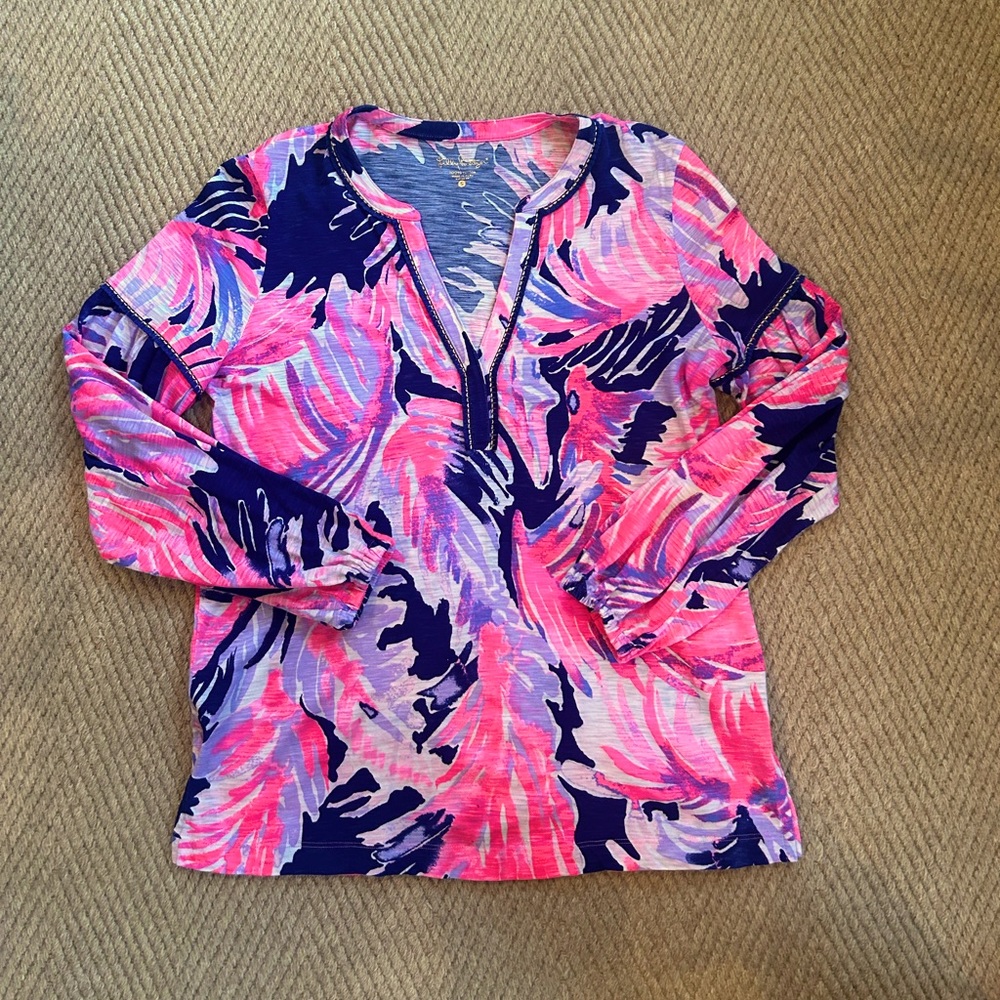EUC Lilly Pulitzer tunic top; size small